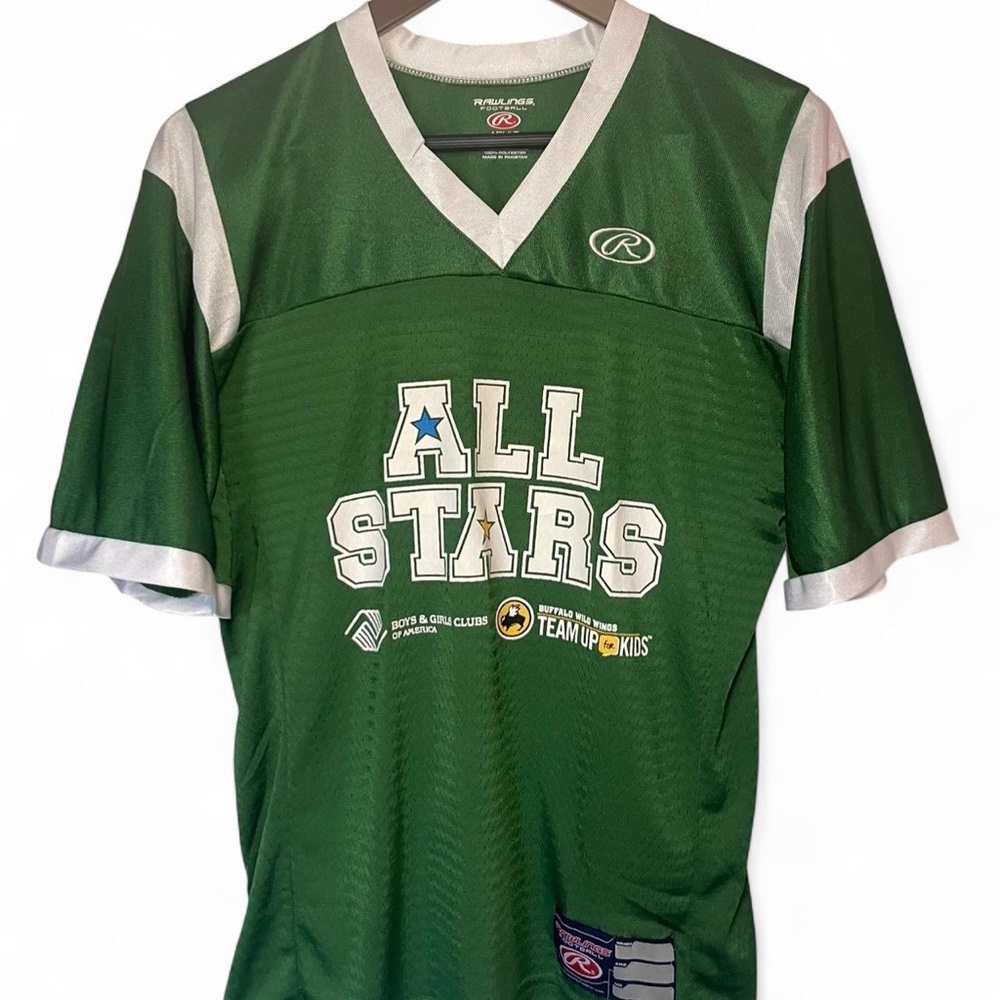 Rawlings Green Football Jersey